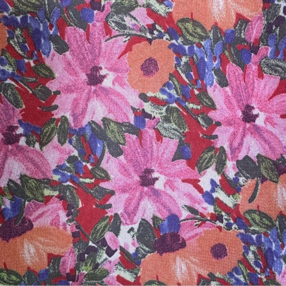 Zara Floral Ruched Ruffle Mini Dress Size S - Picture 12 of 16